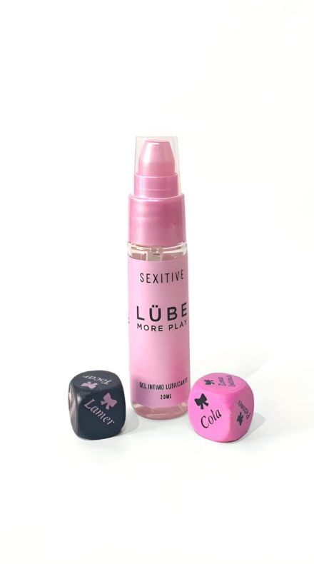 Lubricante Neutro Sexitive In Lube (Incluye dados de regalo) - Imagen 1